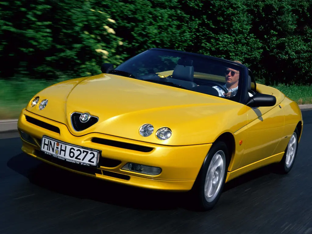 Alfa Romeo Spider 2 поколение, рестайлинг, открытый кузов (1998 - 2003)